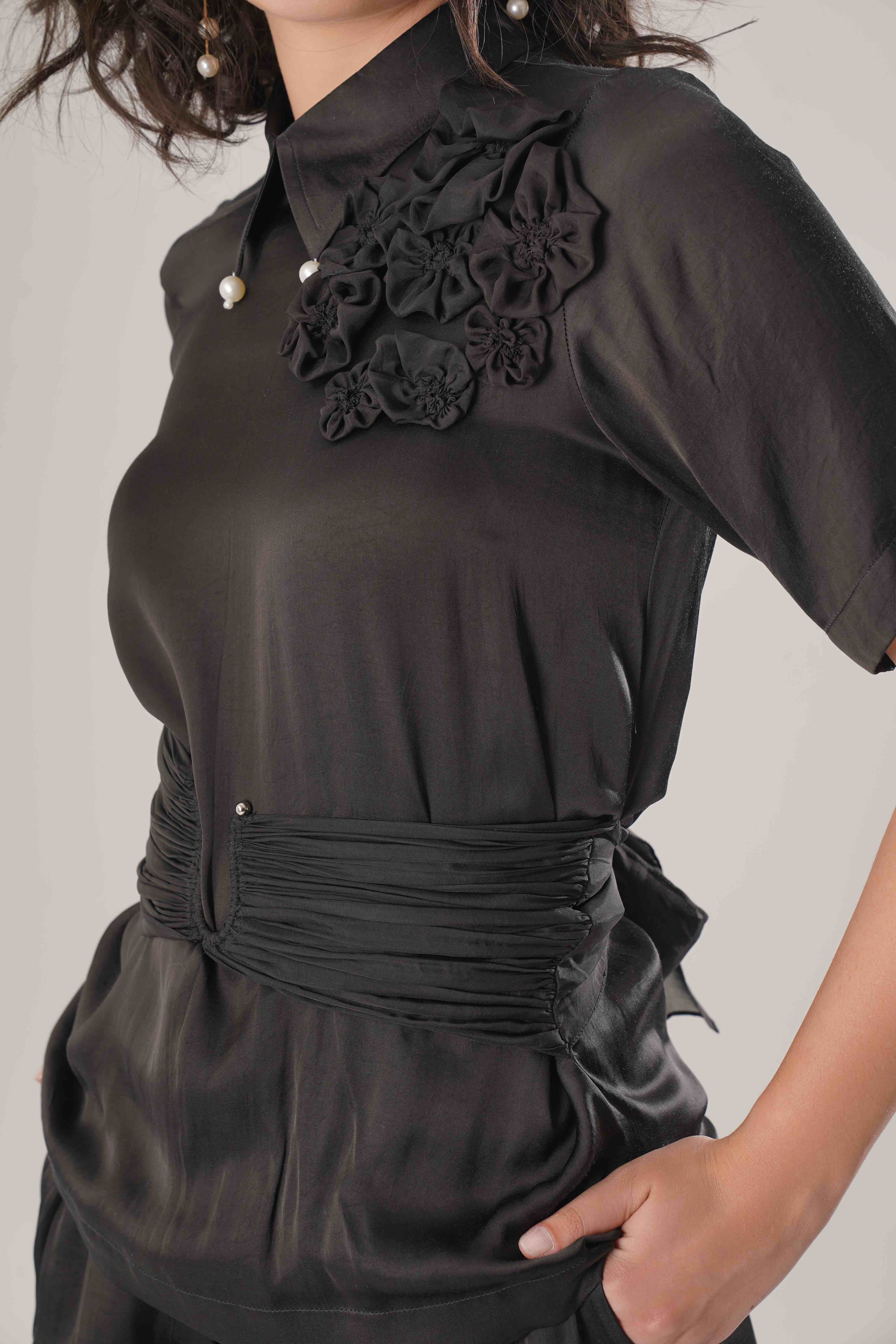 ATBW - FLOW Black Corset Set