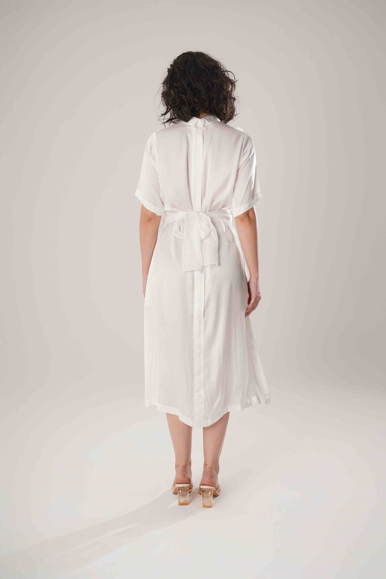 ATBW - FLOW White Corset Dress