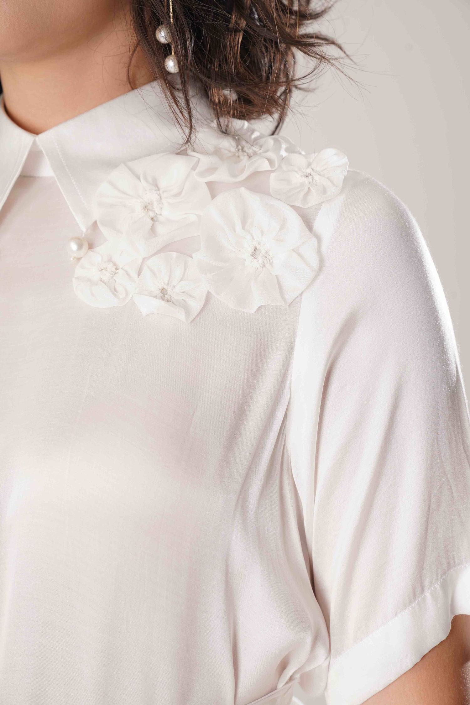 ATBW - FLOW White Corset Dress