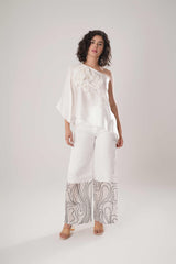 ATBW - FLOW White Pearl Wide Pant
