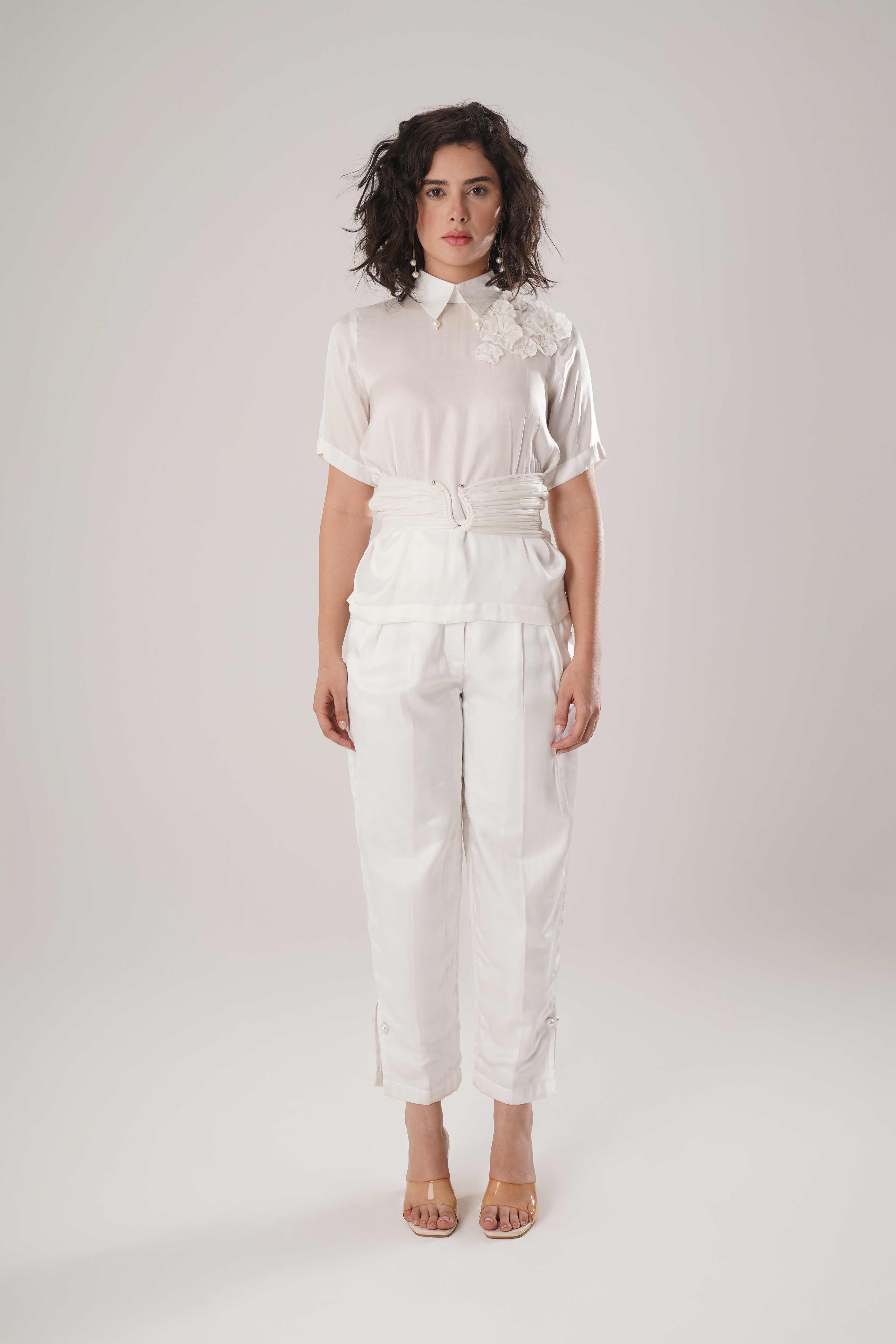 ATBW - FLOW White Corset Set
