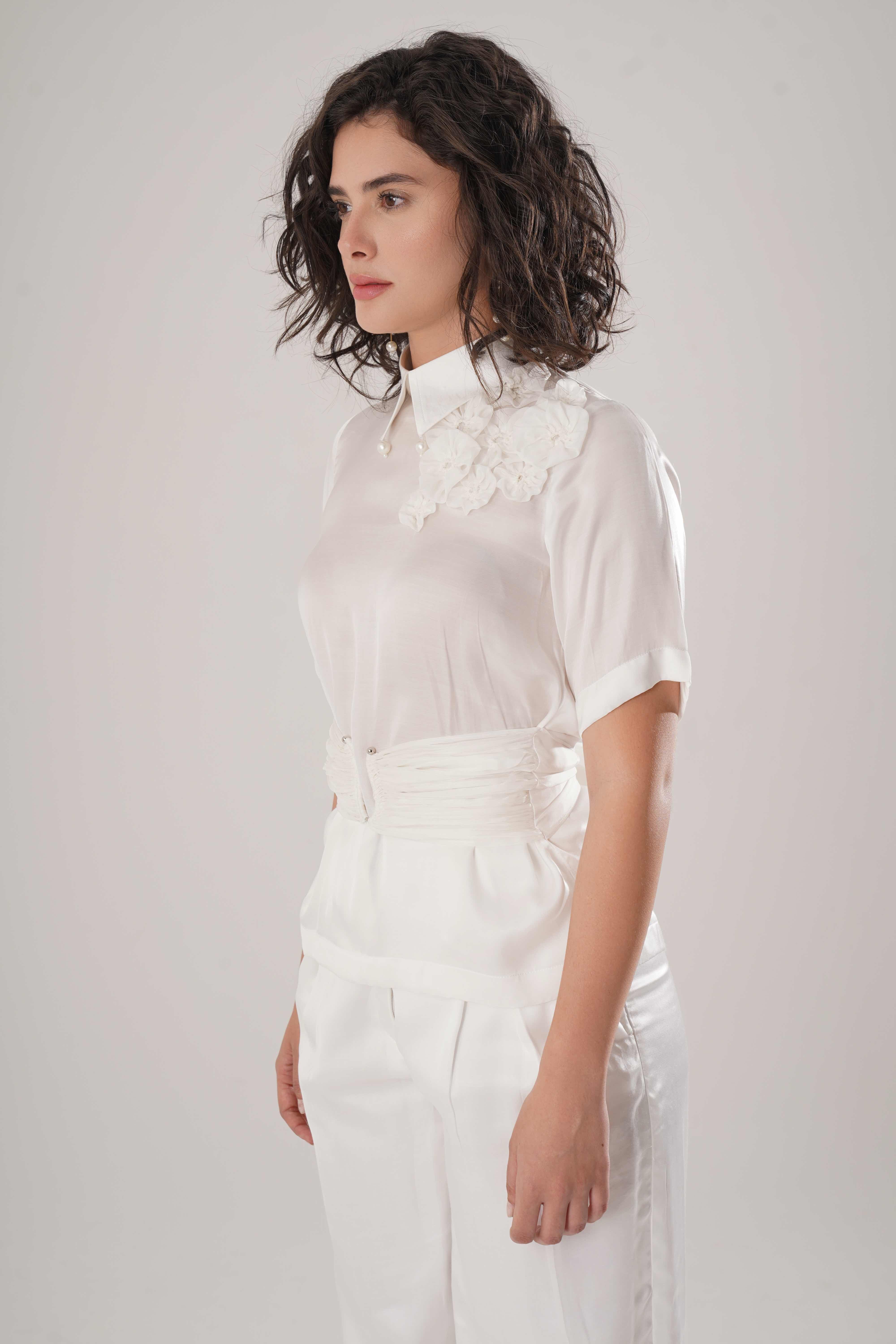 ATBW - FLOW White Corset Set