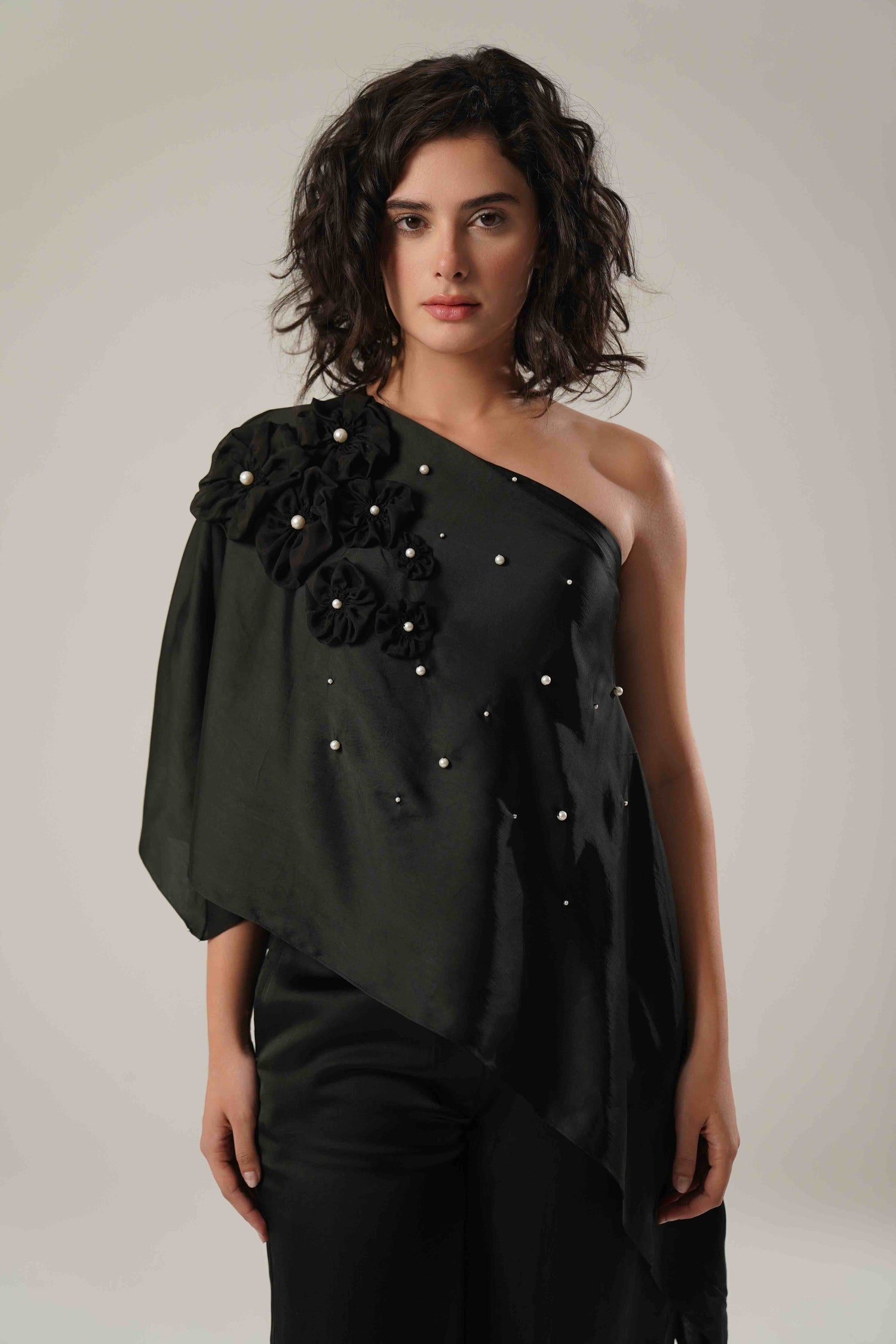 ATBW - FLOW Black Off Shoulder Top